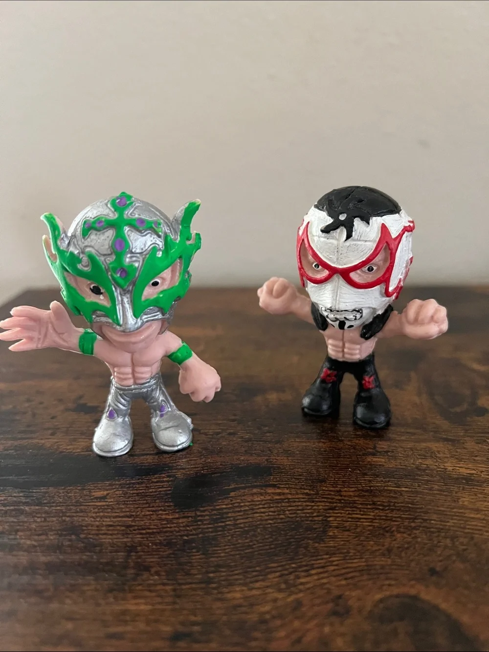 Mini Lucha Figures Handpainted